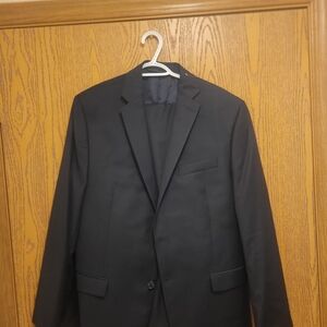 Calvin Klein Black Men's Suit Jacket 2 Peice
